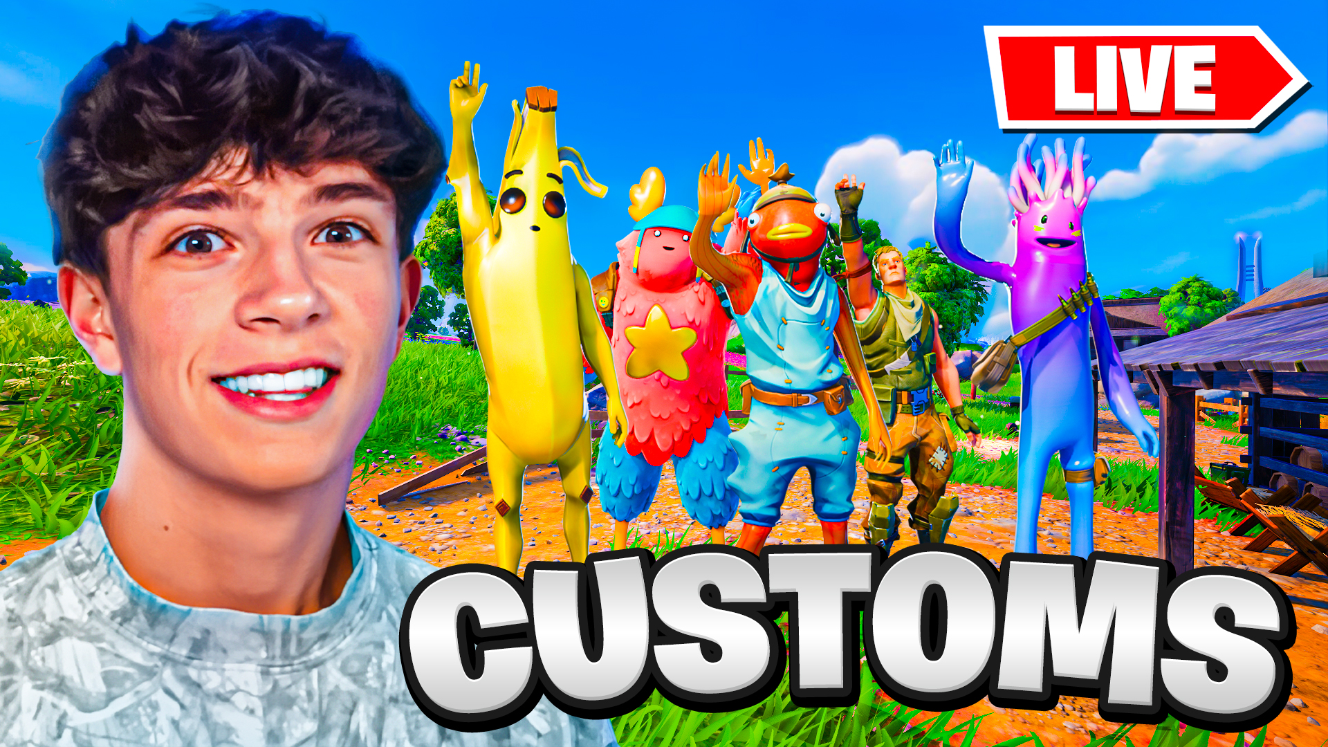 Fortnite Customs LIVE
