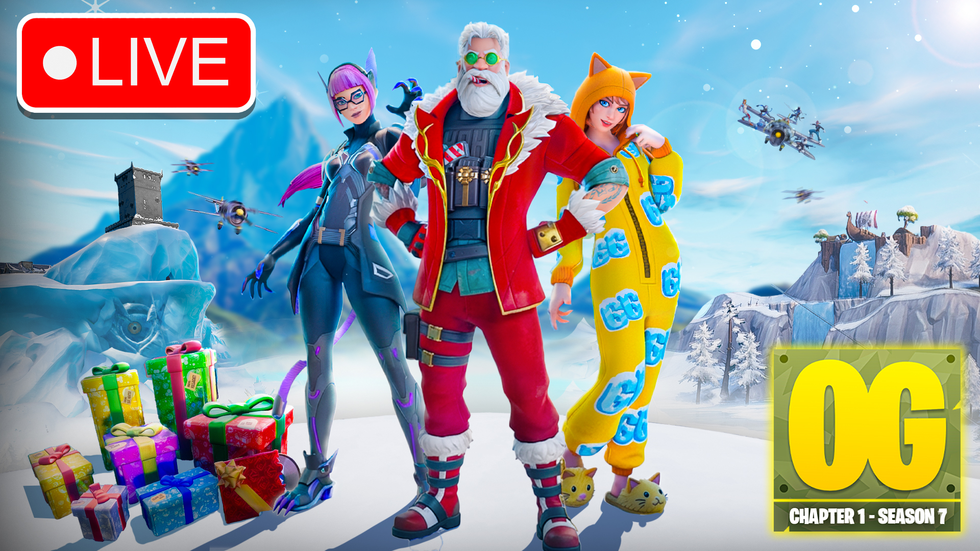 *LIVE* Fortnite OG Season 7 Out RIGHT NOW!!